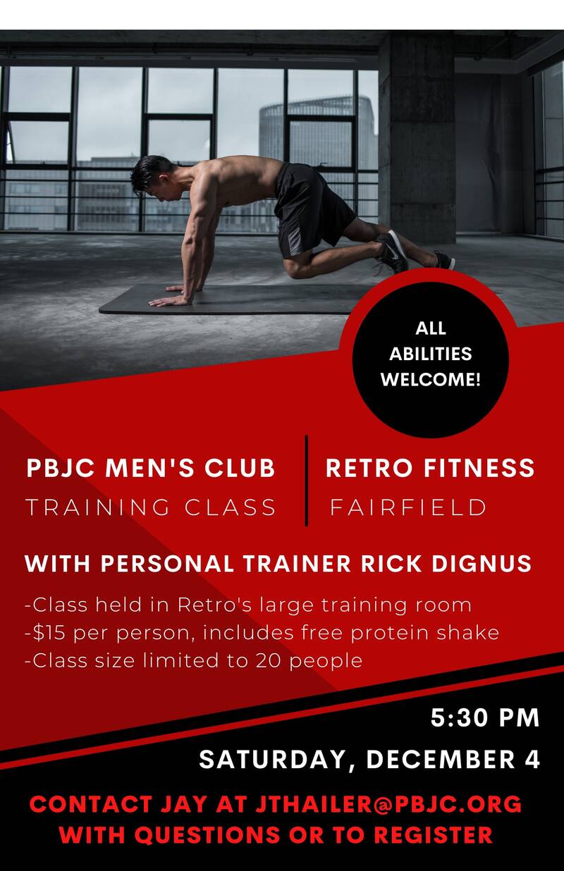 Banner Image for Men's Club Training Class at Retro Fitness