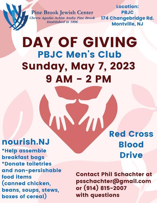 Banner Image for Men's Club Day of Giving with Red Cross Blood Drive